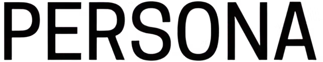Persona collection wordmark by Evviva