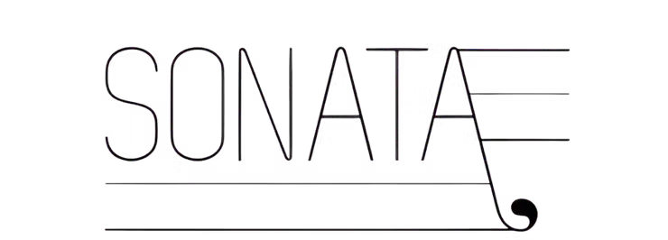 Sonata collection wordmark by Evviva